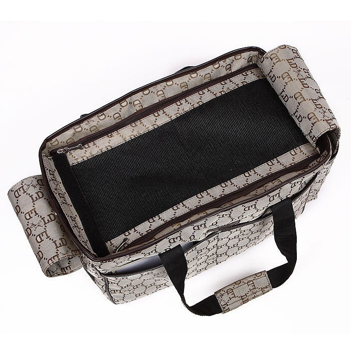 Pet Carrier Classic Printed  for Chihuahua Yorkie Puppy Travel Bag