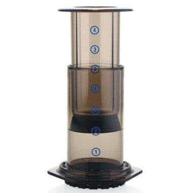 Free shipping portable filter coffee maker / Hao Le Ya coffee pot similar AeroPress machine + 350pcs filter paper +Metal filters