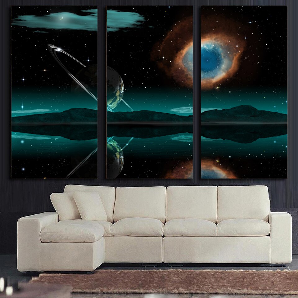 HD Printed Space Universe Painting Canvas Print room decor print poster picture canvas Free shipping/ny-5849