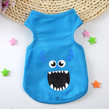 Load image into Gallery viewer, 2016 Fashion Summer Sports Dog Clothes costume Chihuahua Pet Clothing Cartoon Animals Dog vests Small Dog Cat Clothes 10 Colors
