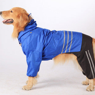 Pet Dog Rain Coat Fashion Dogs Puppy Casual Waterproof