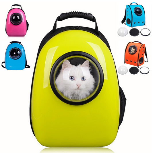Dog Carrier Bag Candy Color Pet Backpack