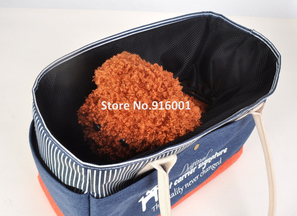 2016 Mesh Opening Pet Bag for Small Dogs Portable
