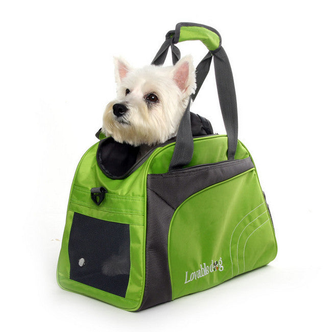 Dog Bag Outdoor Carrier Bag for Small Breeds Nylon Breathable Portable