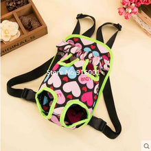Load image into Gallery viewer, Small Pet Carrier Bags Dog Backpack Front Bag Travel Carrier Shoulder Bags

