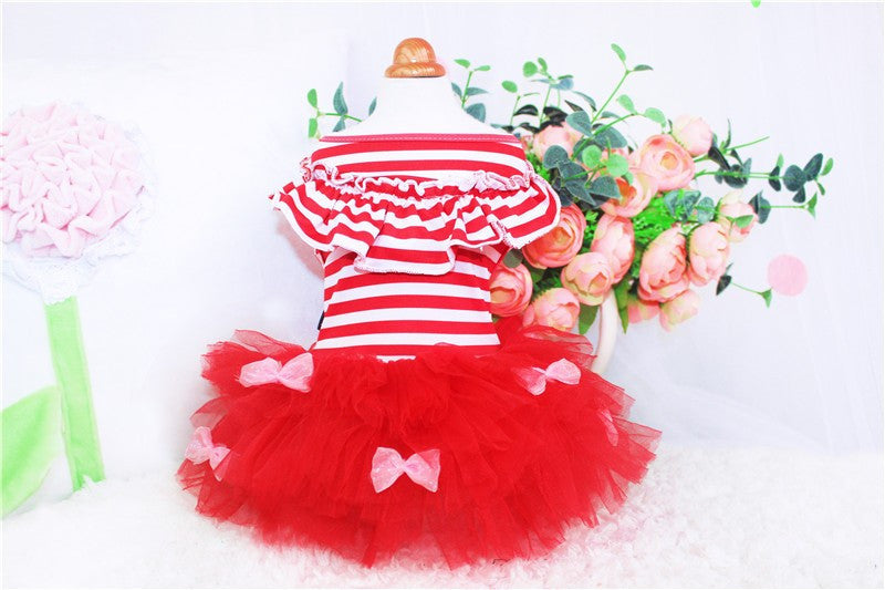 2016 Newest Style Dog Dresses Summer Small Dog Cute Tutu Skirt Breathable Cotton