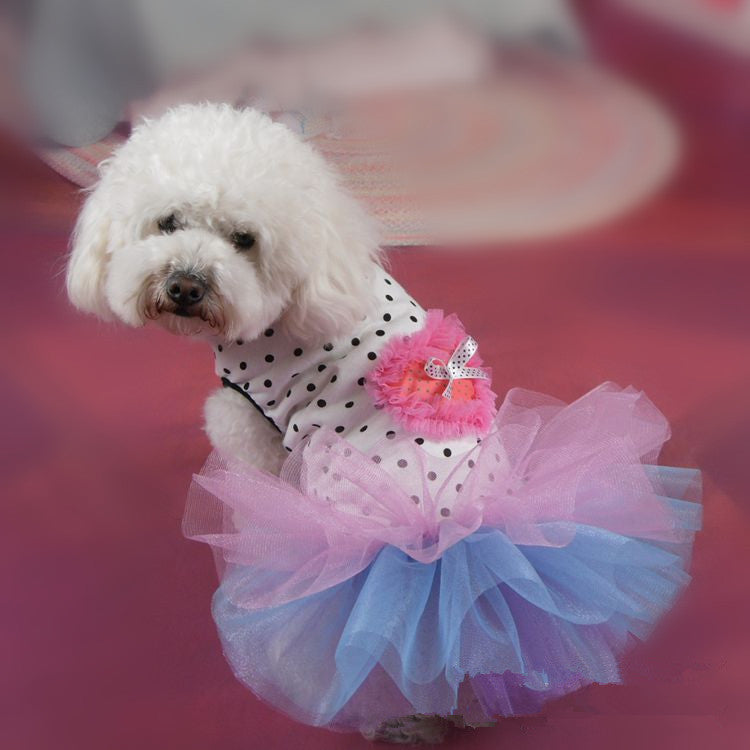 Dog Tutu Dress Summer Cute Small Dog Dresses