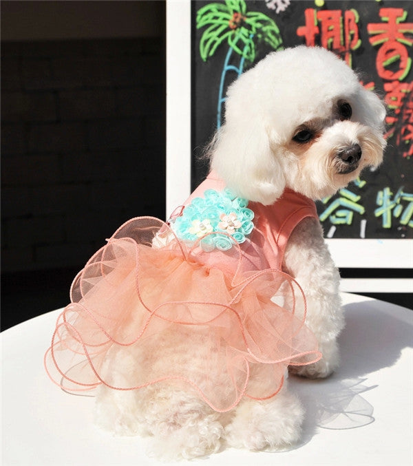 Summer Dog Dresses Dog Tutu Dresses Princess