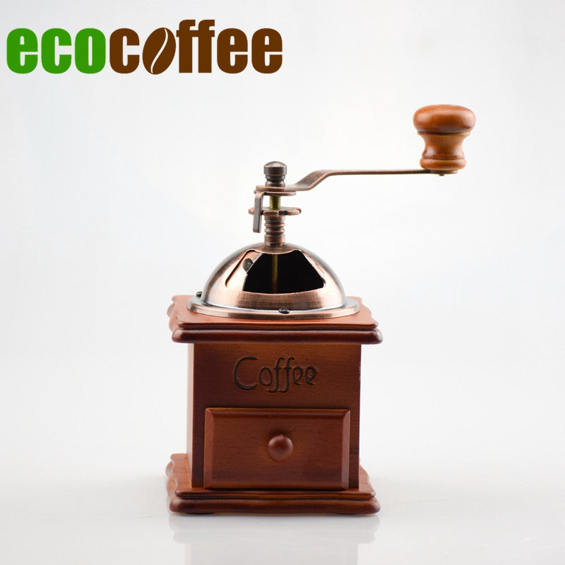 1PC Free Shipping Eco Coffee Manual Coffee Grinder Coffee Bean Mills Food Grinder