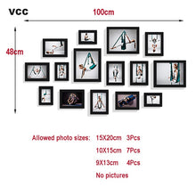 Load image into Gallery viewer, 14Pcs/Set Wood Picture Frames For Wall Hanging, Photo Frame Wall With Picture Classic Wooden Frame For Home Decoration
