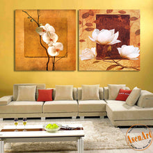 Load image into Gallery viewer, 2 Piece Set Classical White Flower Canvas Painting Floral Picture for Living Room Wall Art Canvas Prints Unframed

