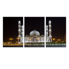Load image into Gallery viewer, NO FRAME 3pcs astana hazrat sultan mosque amazing Printed Oil Painting On Canvas Oil Painting for Home Decor Wall Decor
