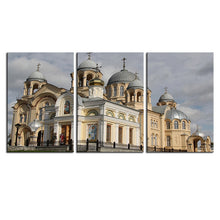 Load image into Gallery viewer, NO FRAME 3pcs verkhoturye-monastery-awesome-architecture Printed Oil Painting On Canvas Oil Painting for Home Decor Wall Decor
