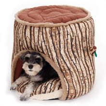 Load image into Gallery viewer, Pet Dog Bed Cat Dog House Winter Warm Tree shape dog kennel Soft Thicken Puppy Cat Cushion Couch Sofa Bed Mat Pet supplies
