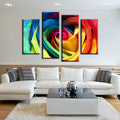 2016 new product Print Oil Painting Wall painting 4PC/SET malibu sunset sea waves Wall Art Picture For Living Room painting