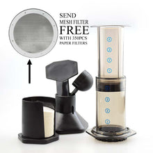 Load image into Gallery viewer, Free shipping Similar Aeropress Espresso Portable Coffee Maker Haole Press  Coffee Maker Coffee press maker With Metal Filter
