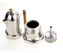 Load image into Gallery viewer, Free shipping Golden Handle and Golden Knob 4 cups moka pot  Percolators
