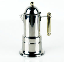 Load image into Gallery viewer, Free shipping Golden Handle and Golden Knob 4 cups moka pot  Percolators
