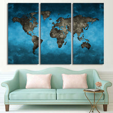 Load image into Gallery viewer, HD Printed 3 Piece Canvas Art Vintage World Map Picture Painting Home Decor Wall Art Abstract Poster for Living Room Artwork
