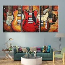 Load image into Gallery viewer, Music guitar Photo Canvas Painting Wall Art
