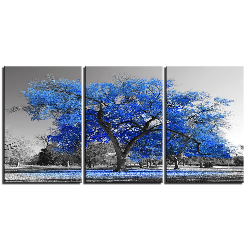 Canvas Wall Art Pictures Home Decor 3 Pieces abstract tree Paintings HD Prints Posters Framework artworks