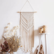 Load image into Gallery viewer, Macrame Wall Hanging Woven Boho Chic Wall Decor
