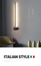 Load image into Gallery viewer, Nordic Minimalist Long Wall Lamp Modern Led Wall light Indoor Living Room bedroom LED Bedside Lamp Home Decor Lighting Fixtures
