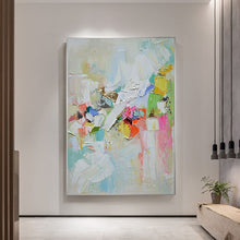 Load image into Gallery viewer, Abstract Painting 100% Handpainted Modern Abstract Painting Colorful Landscape Art Picture On Canvas For Home Decor wall picture

