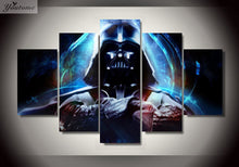 Load image into Gallery viewer, 5 Panel Canvas Art  Star Wars Ship Pop Movie Art Prints Poster Abstract Wall Picture Canvas Painting No Frame Kids Room Decor
