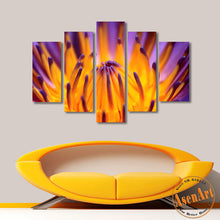 Load image into Gallery viewer, 5 Panel Canvas Art Buds Blossoming Flower Painting Modern Home Decor Canvas Prints Artwork Picture for Bedroom No Frame

