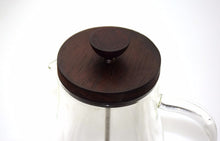 Load image into Gallery viewer, High Quality Double Glazing 350/600ML Coffee French Press Wood Cover Coffee Plunger
