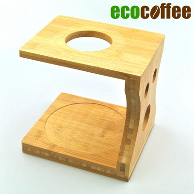 High Quality Bamboo V60 Rack Coffee Dripper Stand