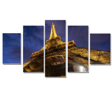 Load image into Gallery viewer, Unframed Modern Picture Canvas Painting Tower Wall Posters Pictures HD A4 Print Poster for Decoration City  Modular Picture 5Pcs
