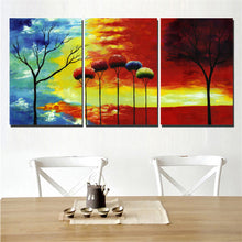 Load image into Gallery viewer, Drop-shipping Canvas Painting Colorful Landscape Painting Abstract Modern Printing Home Decor Modular Wall Art Poster 3 Pieces
