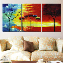 Load image into Gallery viewer, Drop-shipping Canvas Painting Colorful Landscape Painting Abstract Modern Printing Home Decor Modular Wall Art Poster 3 Pieces
