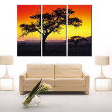 Load image into Gallery viewer, Wholesale Canvas Painting Sunset Landscape Modern Art Printing on Canvas Home Decor Wall Art Poster Modular Oil Picture 3 Pieces
