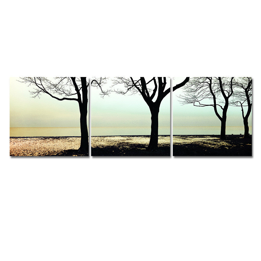 Oil Painting Cuadros Decoracion Wall Art Home Decor Landscape Painting Living Room Picture Print on Canvas (No Frames) 3 Pieces