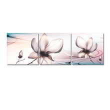 Load image into Gallery viewer, Unframed Modern Canvas Pictures for Living Room Flower Oil Painting Cuadros Decoration Poster Wall Art Print on Canvas 3 Pieces
