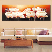 Load image into Gallery viewer, Flower Painting 3 Piece Canvas Print Wall Art Modular Painting Cuadros Decoracion Modernos Oil Painting Home Decoration Unframed
