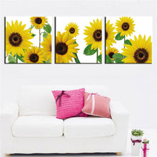 Load image into Gallery viewer, The Most Famous Living Room Painting Wall Art Picture Flower Sunflower for Home Decor Ideas Print on Canvas Oil Painting 3pcs
