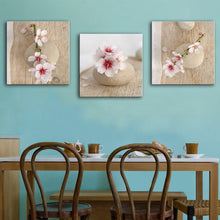 Load image into Gallery viewer, Oil Paintings Canvas Sakura Flower Wall Art Decoration Home Decor On Canvas Modern Artwork Wall Pictures For Living Room (3PCS)
