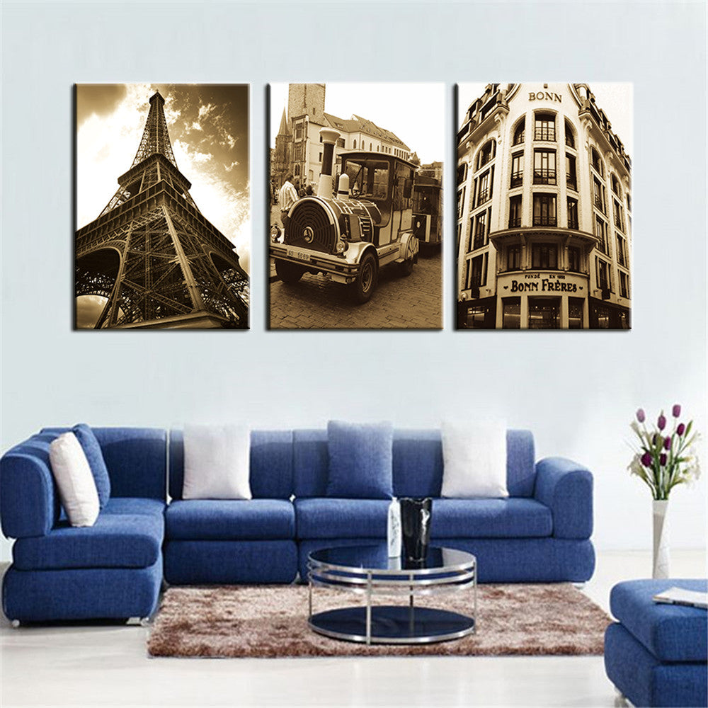 Modern Oil Painting Picture Home Wall Art Canvas Decor Frameless Abstract Canvas Painting Cuadros Decoracion 3pcs