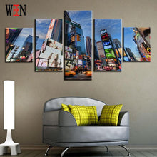 Load image into Gallery viewer, 5 Piece New York City Wall Pictures Canvas Arts Set For Living Room HD Print Large Modern City Wall Picture Printed On Canvas
