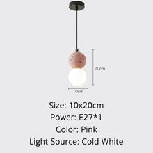 Load image into Gallery viewer, Nordic style bedroom bedside small chandelier modern minimalist creative bar table lamp single head ins lighting net red lamps
