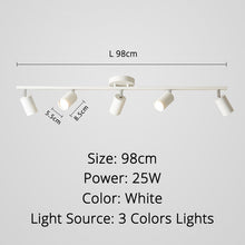 Load image into Gallery viewer, Track light spotlight led ceiling lamp household surface mounted downlight living room background wall cloakroom small spotlight
