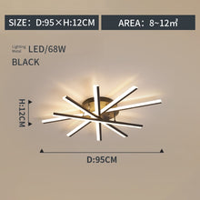 Load image into Gallery viewer, Living room lamp simple modern led ceiling lamp creative atmosphere home bedroom room Nordic lamps 2021 new

