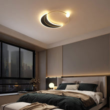 Load image into Gallery viewer, Nordic room lamp light luxury round simple modern ceiling lamp atmospheric home study net red creative bedroom lamps
