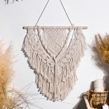 Load image into Gallery viewer, Macrame Wall Hanging  Boho Woven Home Decor Handmade Tapestry Decoration
