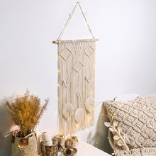 Load image into Gallery viewer, Macrame Woven Wall Hanging Boho
