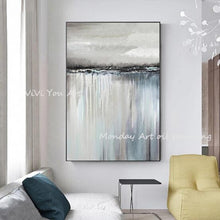 Load image into Gallery viewer, Nordic style Hand painted Abstract Oil Painting On Canvas modren landscape painting Wall Art Picture for Living Room home Decor
